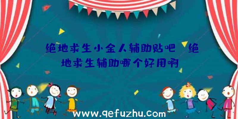 「绝地求生小金人辅助贴吧」|绝地求生辅助哪个好用啊